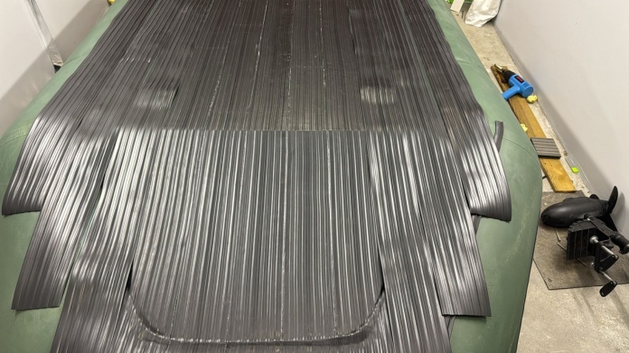 Listwa ochronna PVC 250 mm do pontonu SUP kajaku mocna